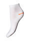Walk Damen Einfarbige Socken Weiß 1Pack