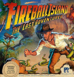 Restoration Games Board Game Fireball Island: The Curse of Vul-Kar The Last Adventurer for 2-4 Players 7+ Years REO9102 (EN)