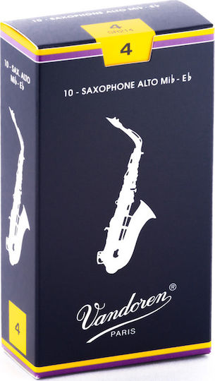 Vandoren Ancii Pentru Saxofon Alto Traditional Strength 4 Καλάμι