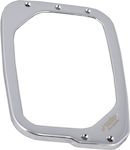 Car Instrument Panel Decoration Chrome Console Frame for Opel Tigra in Silver Color RCN-BX12