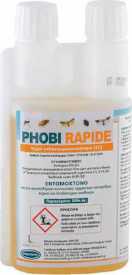 Protecta Phobi Rapide Liquid for Cockroaches / Bed Bugs / Mosquitoes 500ml 1pcs