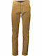 Gant Men's Trousers Elastic in Slim Fit Brown