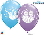 Set of 25 Balloons Latex Multicolour Frozen II 28cm