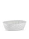 Alpina Appliances Καλάθι Ψωμιού Πλαστικό Λευκό 30.5x21.5x7.3cm