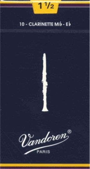 Vandoren Ancii Pentru Instrumente De Suflat Clarinet Eb Rezistență 1.5 Cantitate
