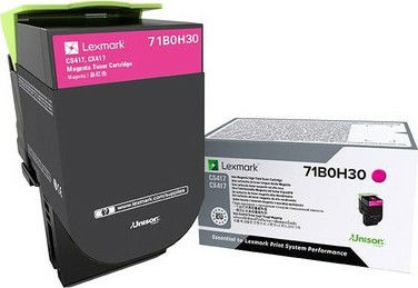 Lexmark 71B0H30 Original Toner Laserdrucker Magenta 3500 Seiten