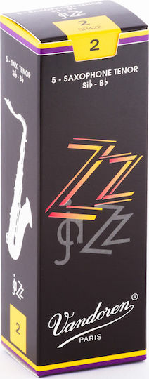Vandoren Tenor Sax ZZ Reeds Tărie 2 Reed 2 Bucăți