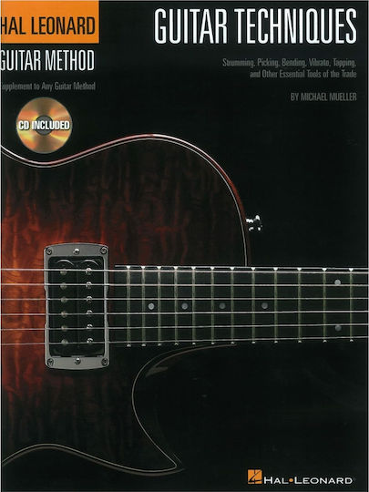 Hal Leonard Guitar Method Lernmethode für Gitarre Techniken & Online-Audio + CD