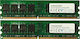 V7 4GB DDR2 RAM με 2 Modules (2x2GB) και Ταχύτητα 800 για Desktop