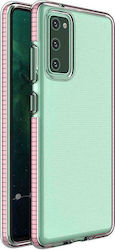 Hurtel Spring Clear / Pink (Galaxy S21 5G)