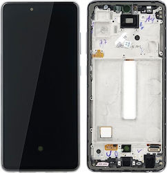 Samsung Οθόνη LCD με Πλαίσιο για Galaxy A52 (Μαύρο)