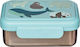 Sass & Belle Endangered Animals Recipient pentru copii din plastic Turcoaz x x 7buc