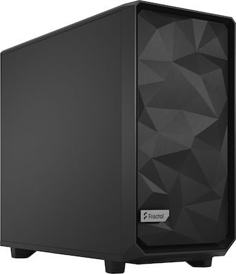 Fractal Design Meshify 2 Compact Gaming Midi Tower Κουτί Υπολογιστή Μαύρο