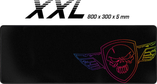 Spirit of Gamer XXL Gaming Mouse Pad Black 800mm Darkskull