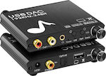 Andowl Q-DA5 Μετατροπέας Coaxial / Toslink / USB-A female σε RCA female