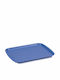 Viosarp Plastic Rectangular Serving Tray in Blue Color 44x31x2cm Μ-268 1pcs