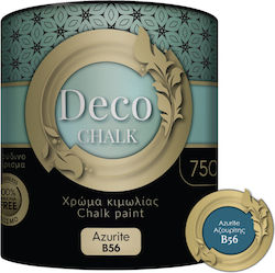 Pellachrom Deco Chalk Paint Χρώμα Κιμωλίας B56 Αζουρίτης Μπλε 750ml