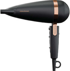 Grundig HD 8080 Hair Dryer Turbo 2300W Black Rose Gold Grundig HD 8080 Hair Dryer Turbo 2300W Black Rose Gold