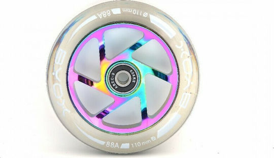 Byox Roată pentru trotinetă copii cu ABEC-9 Transparent 110mm