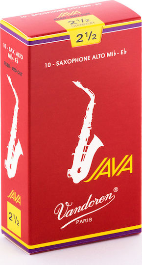 Vandoren Alto Sax JAVA Red Reeds Strength 2.5 Καλάμι 1τμχ