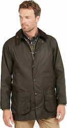 Barbour Men's Winter Jacket Waterproof Khaki