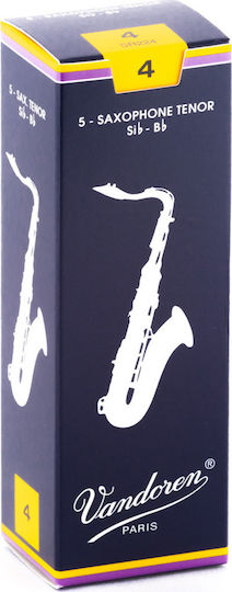 Vandoren Ancii Pentru Instrumente De Suflat Tenor Sax Traditional Reeds Tărie 4 Ancii Pentru Saxofon