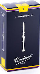 Vandoren Bb Clarinet Traditional Reeds Strength 1 για Κλαρίνο CR101