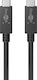 Goobay USB 3.2 Video Cable USB-C Male - USB-C 100W PD Black 1m