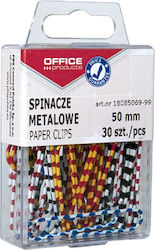Office Zebra Capse de hârtie 50mm 30buc