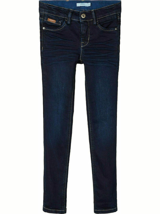 Name It Pantaloni copii din denim Albastru marin