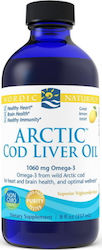 Nordic Naturals Arctic Cod Liver Oil Omega 3 Cod Liver Oil 1060mg 237ml
