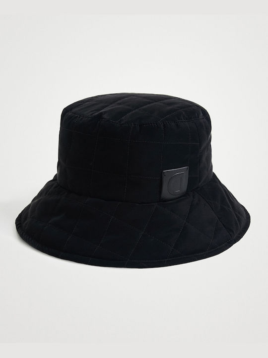 Desigual Cocoa Γυναικείο Δερμάτινο Καπέλο Bucket Μαύρο