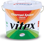 Vitex Classic Βάση W Πλαστικό Χρώμα για Εσωτερική Χρήση 10lt