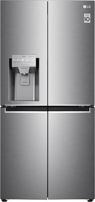 LG GML844PZAE Ψυγείο Ντουλάπα 506lt Total NoFrost Υ178.7xΠ83.5xΒ73.4εκ. Inox