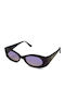 Chloe Women's Sunglasses with Green Plastic Frame and Purple Gradient Lens CE28S 123