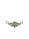 Karvounis Gondola Decorative Bowl Silver 24x10x8cm