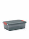 Kis K-Latch Пластмаса Кутия за съхранение с капак Сив 59x39x18см 1бр