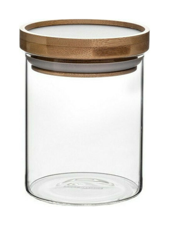 Kesper Vase General Use with Lid Glass 1200ml 1pcs