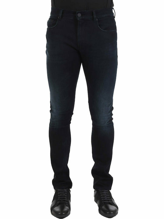 Trussardi Men's Jeans Pants in Slim Fit Navy Blue