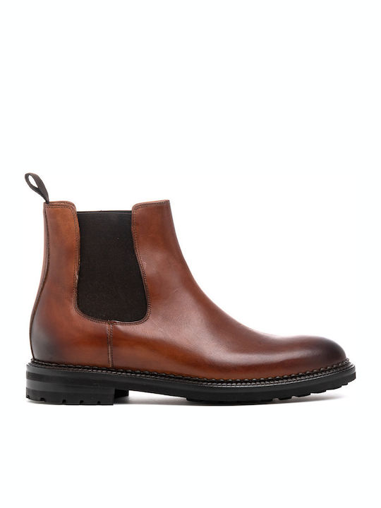 010630R Leather Chelsea Boots Tan 010630R/TAN