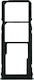 SIM Card Tray Ασημί για Redmi Note 8