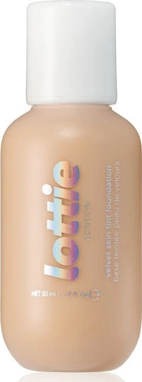 Lottie London Velvet Skin Tint Liquid Foundation NO25 Medium Neutral 50ml