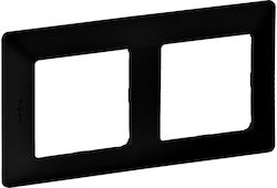 Legrand Valena Life Switch Frame 2 Positions in Black Color 754252