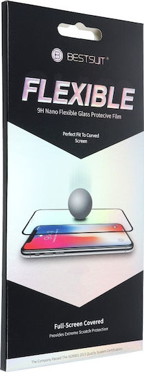 Bestsuit Flexible Hybrid Glass 5D Black Full Face Tempered Glass (Huawei Mate 20 Pro)
