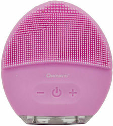 Qiaoyang QA-T644 Cleansing Silicone Facial Cleansing Brush Ροζ