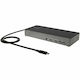 StarTech USB-C / USB-A Docking Station με 4K PD Ethernet Γκρι (DK31C2DHSPDUE)