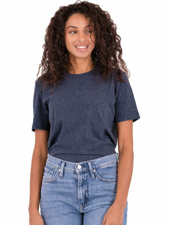 Superdry Damen T-shirt Vintage Navy Marl