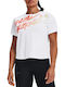 Under Armour Damen Sportlich T-shirt Weiß