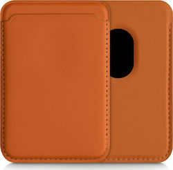 KWmobile MagSafe Kartenetui PU Leather in Orang...