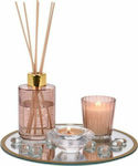 Aria Trade Set Diffuser AT000235 Aromatische Stäbchen, Aromatische Kerze und Dekorative Scheibe Pink 6Stück